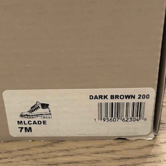 Marc Fisher  "Cade" Genuine shearling Lace Up boot - Picture 7 of 13